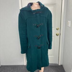 Gloverall Jacket US 46 EU 56 Wool Toggle Duffle Coat Original Hooded Vintage